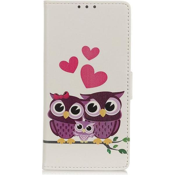 MU Style Leder Bookcover Image II Series (Honor 20 Lite), Smartphone Hülle, Mehrfarbig