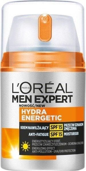 Produktbild L'Oréal Paris Men Expert Hydra Energetic Nalmoistening Cream Against Signs Of Fatigue Spf15 50Ml (50 ml, Tagescreme)