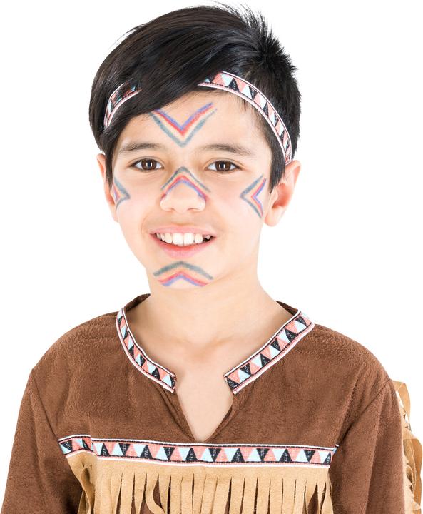 Produktbild Dressforfun Jungenkostüm Indianer schwarzer Vogel (140)