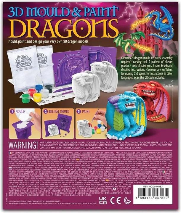 Produktbild 4M Mould & Paint - Dragon