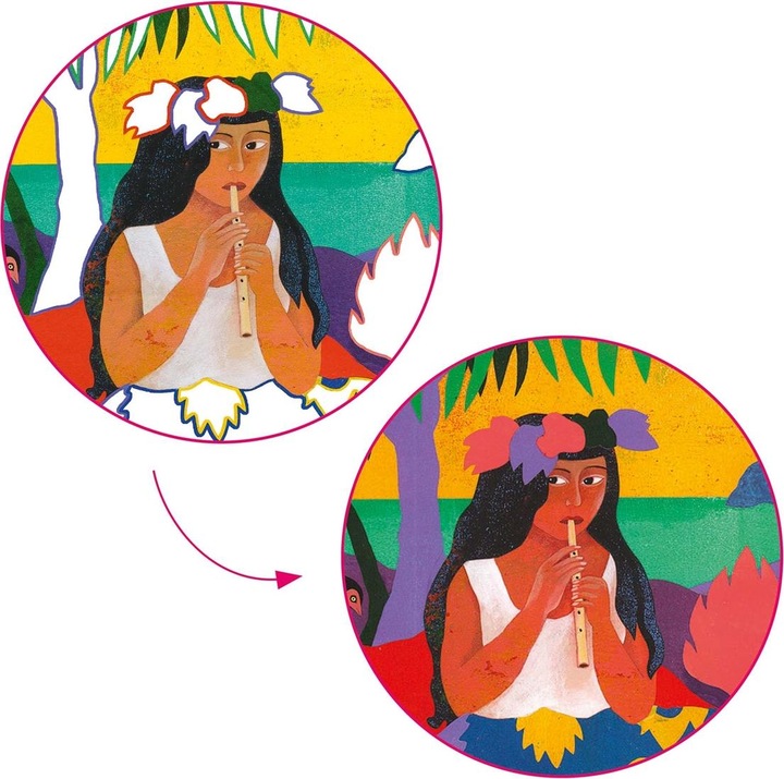 Actual product image Djeco Inspired by Polynesia