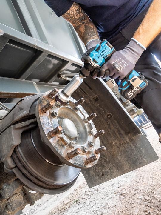 Produktbild HAZET Nkw Radnabenschleifer Satz 4961N-23/12 ∙ Anzahl Werkzeuge: 12