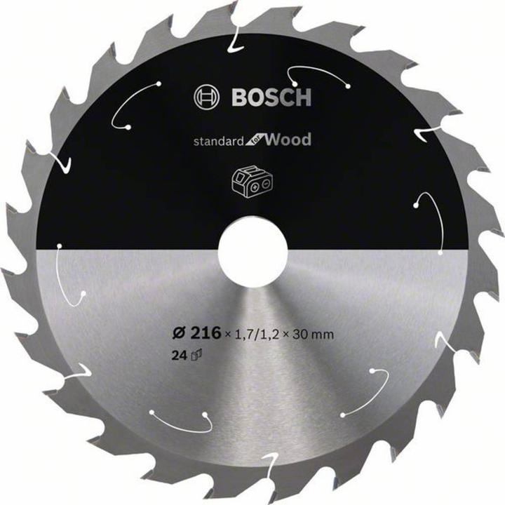 Produktbild Bosch Professional Zubehör PRO Wood cordless Kreissägeblatt, 216 x 1,7 x 30 mm