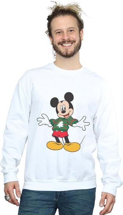 Immagine prodotto Disney Mickey Mouse Christmas Jumper Stroke Felpa Uomo (4XL)