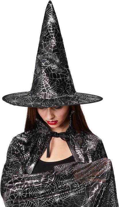 Actual product image Dressforfun Unisex Adult Hat and Cape Spider Web (152)