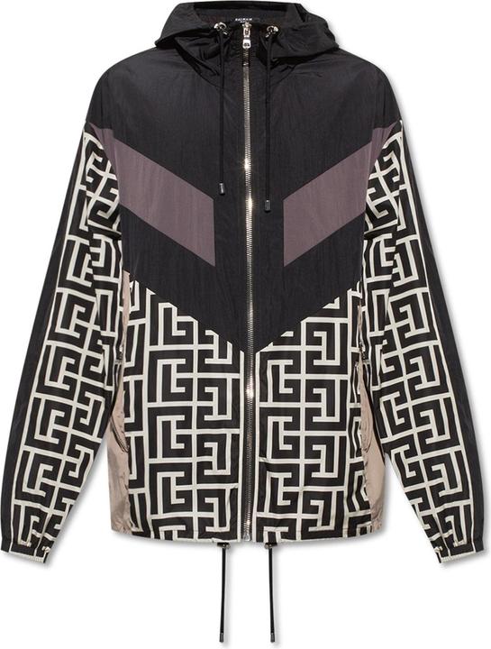 Balmain Nylon Monogram Jacket (46)