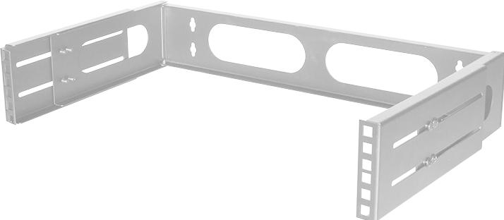 Actual product image LogiLink W02B40G 48.30cm (19") wall bracket 2 U, light grey