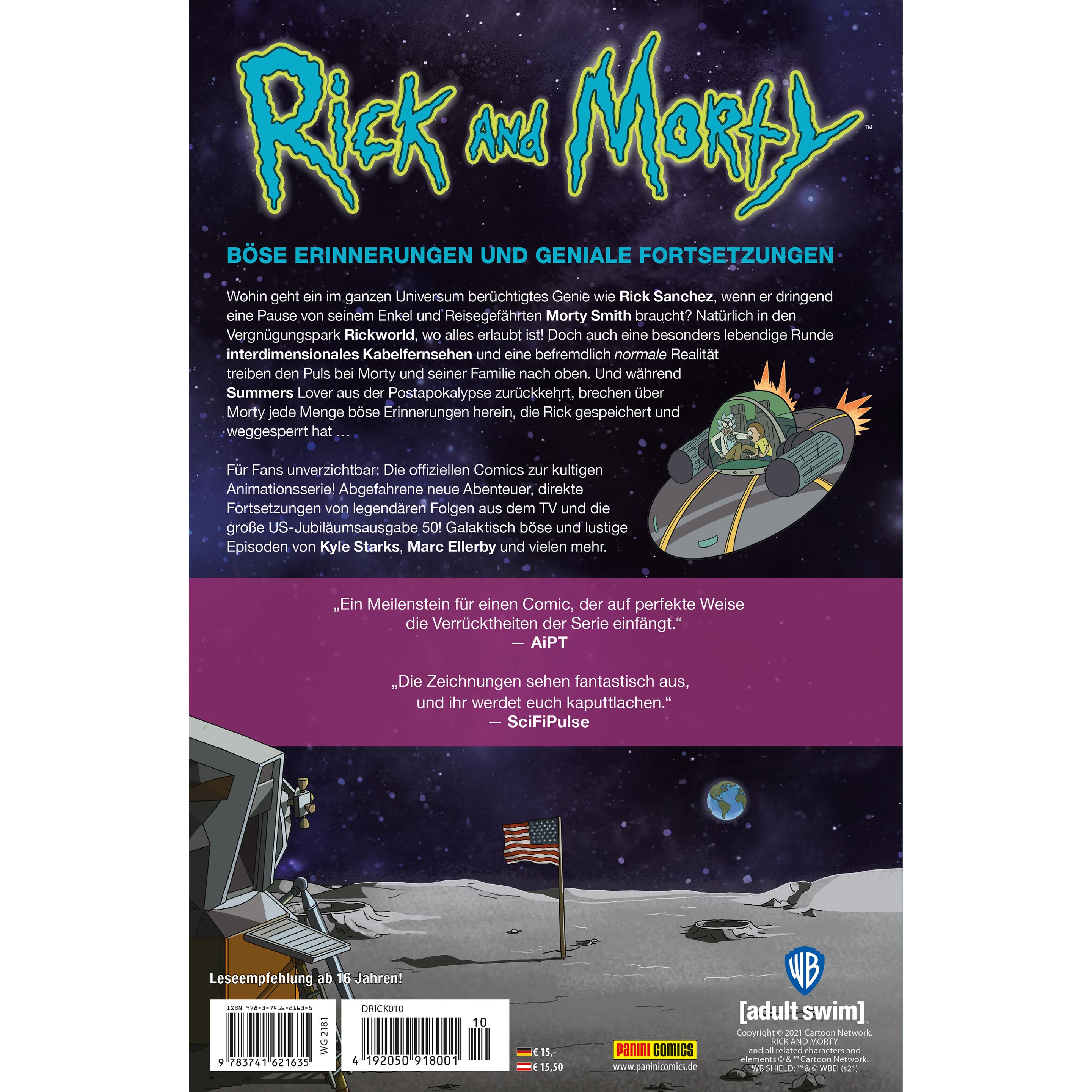 Thumbnail - Rick and Morty, Belletristik von Tini Howard, Kyle Starks