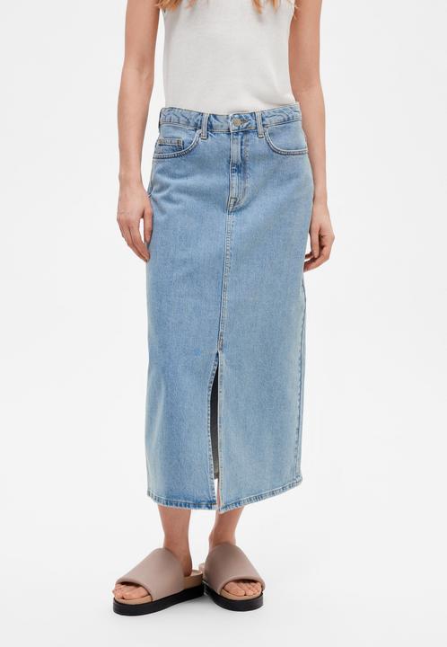 Actual product image Selected Jeans Midi Skirt (34)