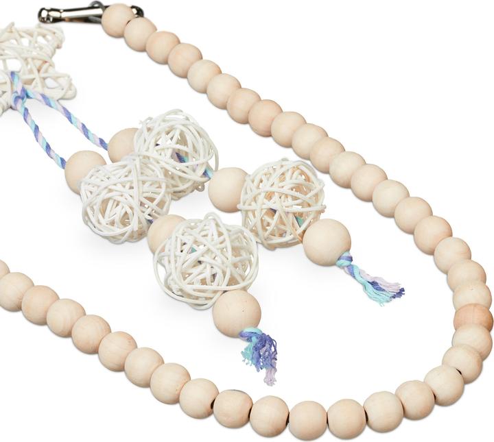 Immagine prodotto Relaxdays Set di 7 pezzi di giocattoli per uccelli