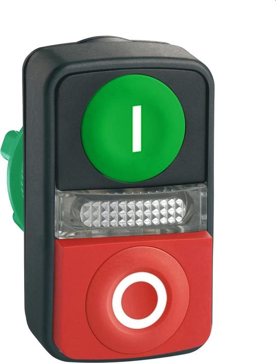 Produktbild Schneider Electric Ill Pushbutton Head Dble Green I Red O