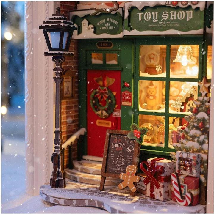 Image du produit Robotime Bausatz Santa's Toy Shop