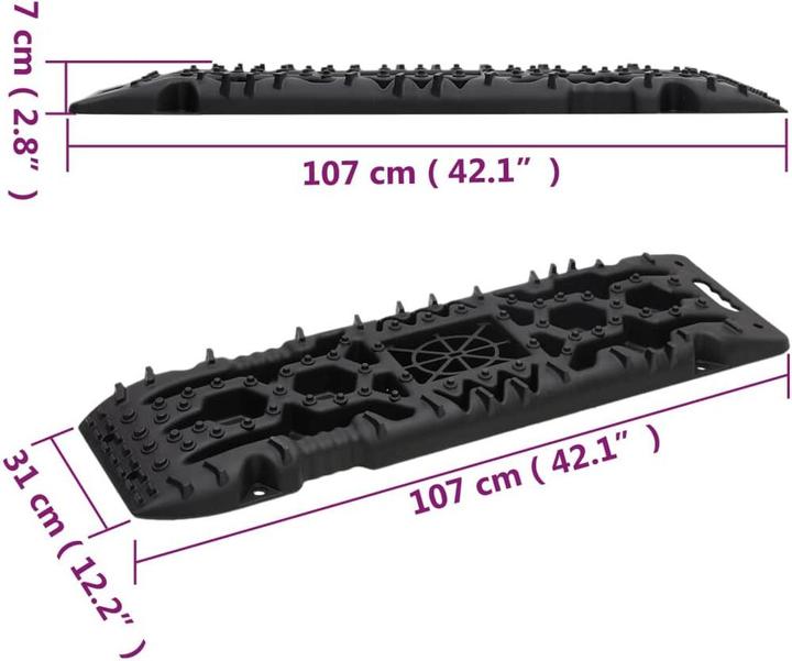 Produktbild VidaXL Vasanta (1 Set à 2 Fussmatten)