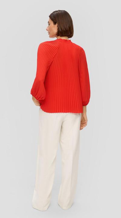 Immagine prodotto s.Oliver Bluse Plissee-Bluse mit Volant (32)