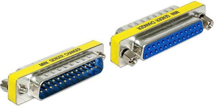 Actual product image Delock DB25m-DB25f: Port protection adapter (DB25, 5.20 cm)
