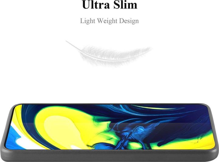 Image du produit Cadorabo Couverture métallique mate TPU (Samsung Galaxy A80)