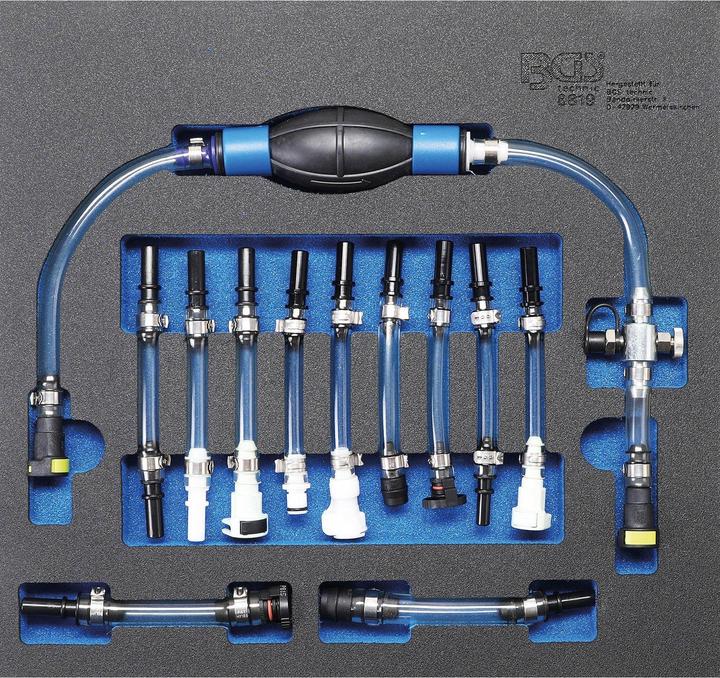 Actual product image BGS Diesel Bleeding / Primer Kit | for Ford, PSA, Opel, Fiat, Rover, Land Rover, Renault, Mercedes-Be...