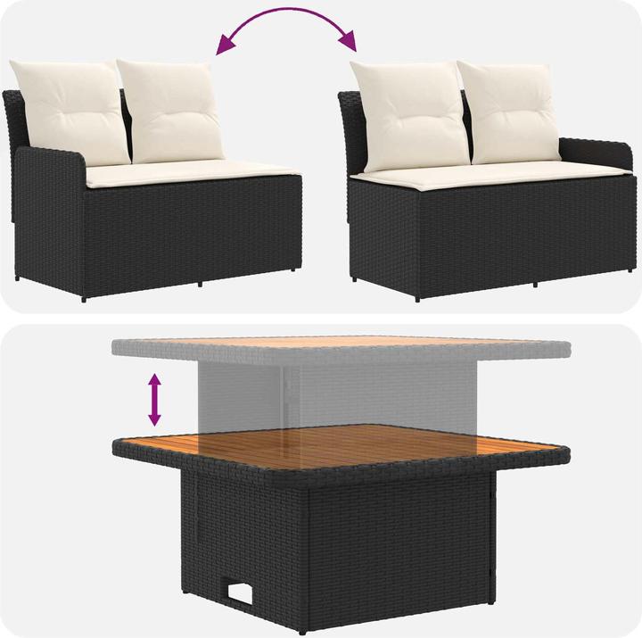 Actual product image vidaXL Gartensitzmöbel