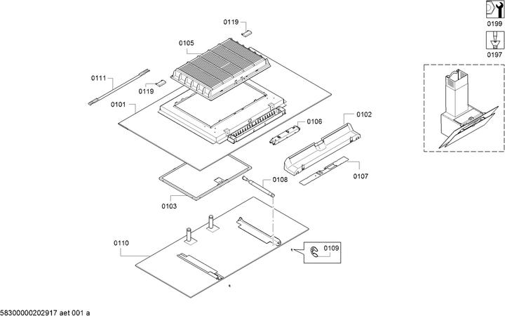 Produktbild Bosch Hausgeräte Serie 6, Wandhaube (Wandhaube)
