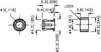 Produktbild Velleman Mounting Clip For Led 3mm (2Pcs)