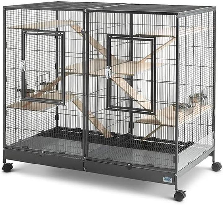 Actual product image Savic Plateformes en bois, 60 x 29 x 44 cm, Set 4 pièces