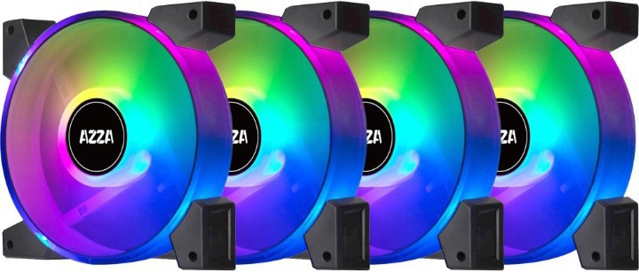 Produktbild Azza Hurricane II Digital RGB (120 mm, 4 x)