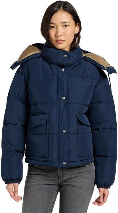 Image du produit Lee Sweat à capuche avec rivets, coupe décontractée, lavable en machine (L)