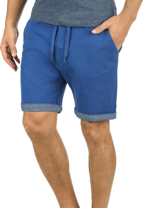 Immagine prodotto Solid Lagoa Pantaloncini Chino Shorts Panno Corti Da Uomo elasticizzato Regular- Fit (L)