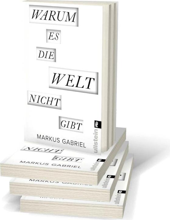 Produktbild Warum es die Welt nicht gibt (Deutsch, Markus Gabriel, 2015)