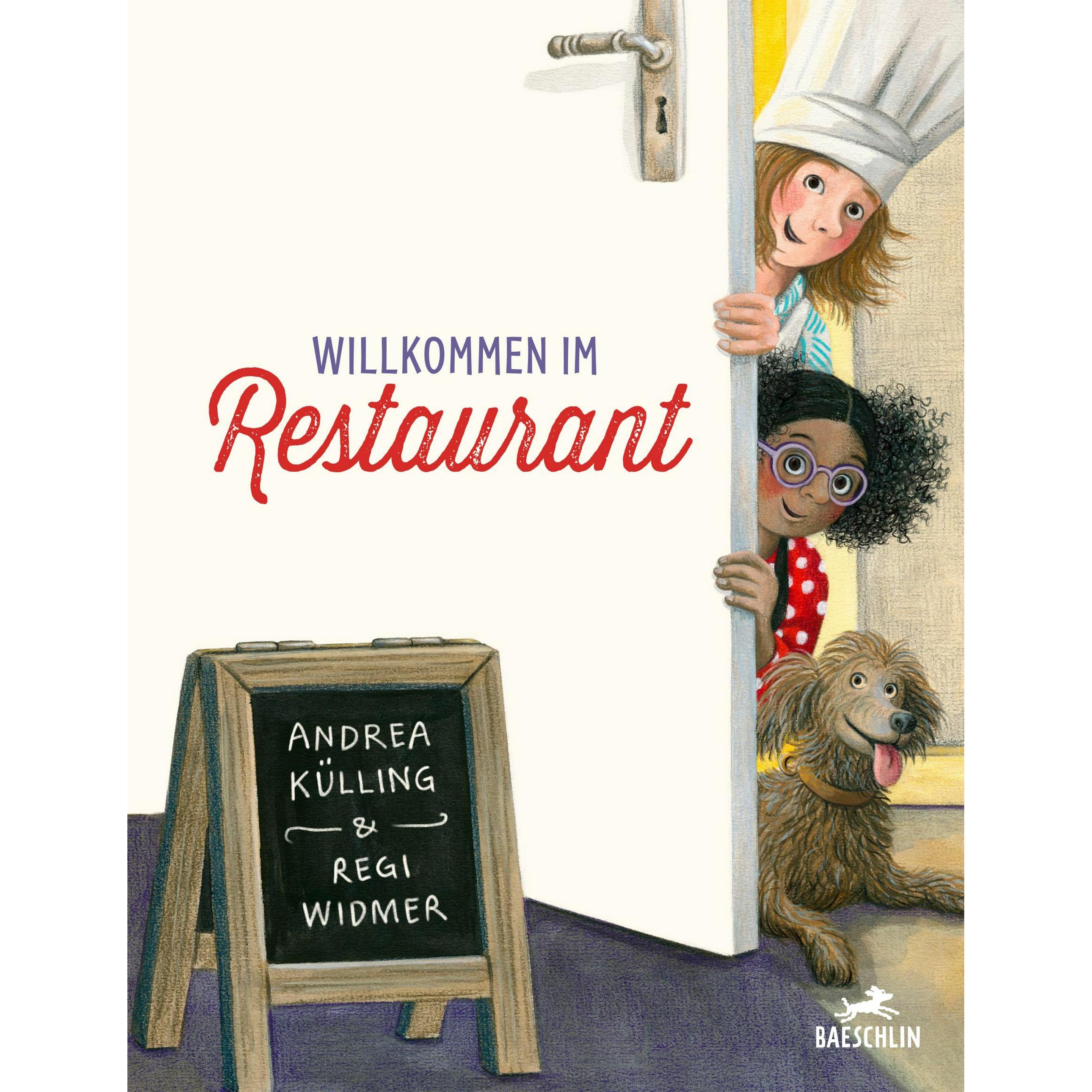 Willkommen im Restaurant, Kinderbücher von Andrea Külling, Regi Widmer
