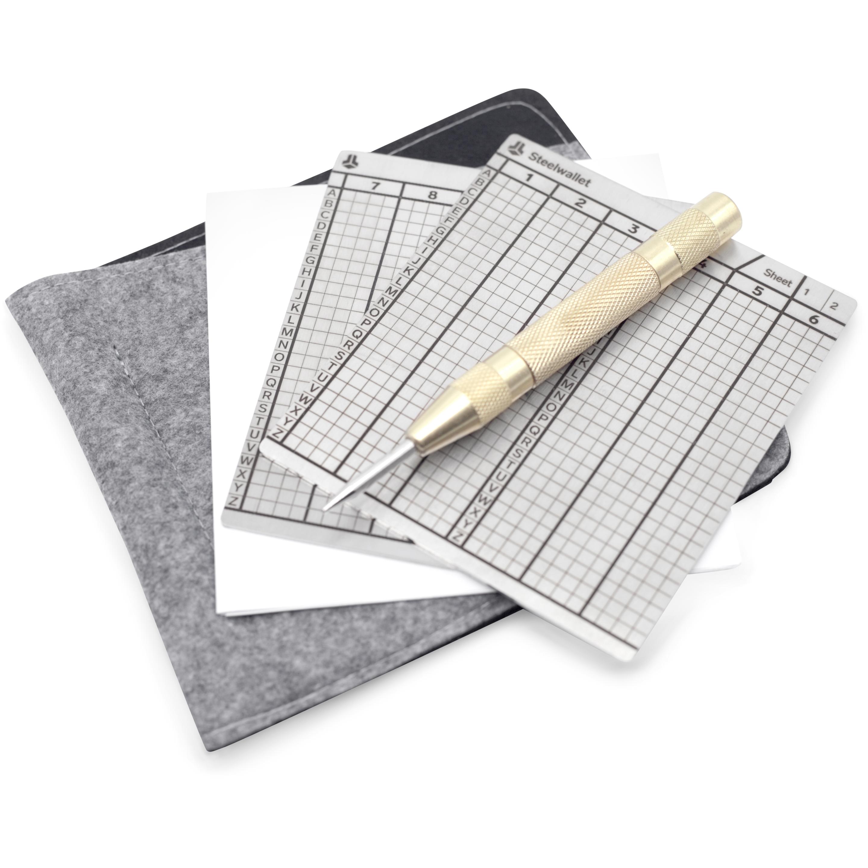 Thumbnail - Shift Cryptosecurity Steelwallet (Bitcoin), Crypto Wallet, Silber