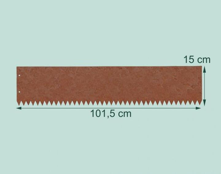 Actual product image Relaxdays Lawn edging (101.50 cm)