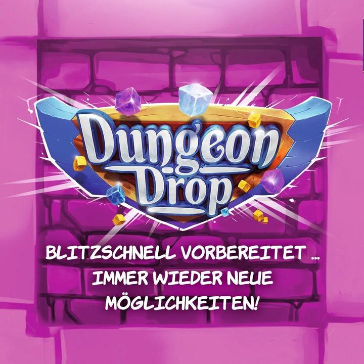 Produktbild Mirakulus 1027847 - Dungeon Drop, Brettspiel (Deutsch, 1 - 4 Spieler)