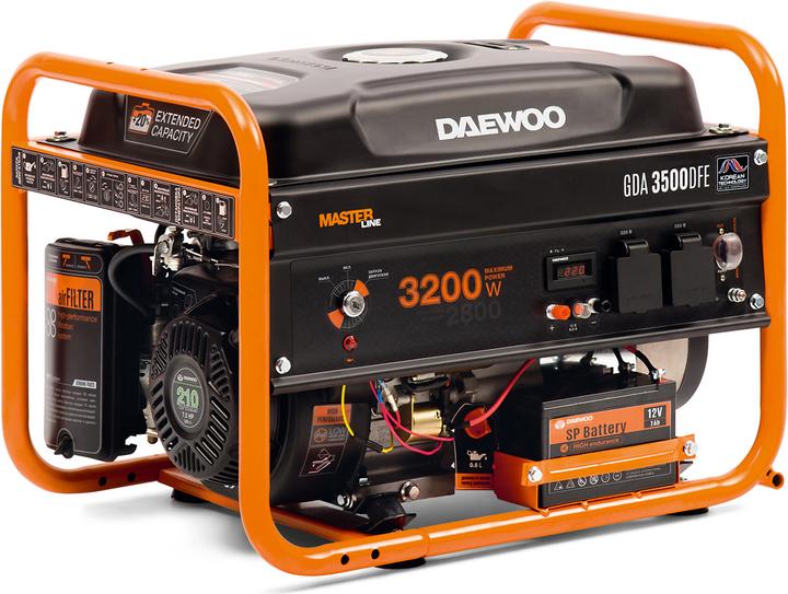 Actual product image Daewoo Power Products GDA3500DFE (2800 W, 18 l)