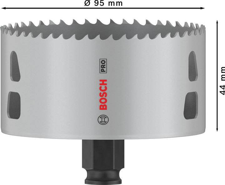 Productafbeelding Bosch Professional Zubehör PRO Multi Materiaal PC Plus gatenzaag, 95 mm (95 mm)