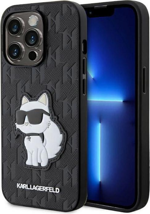 Produktbild Karl Lagerfeld iPhone 14 Pro Max 6.7 Saffiano Monogram Choupette (Apple iPhone 14 Pro Max)