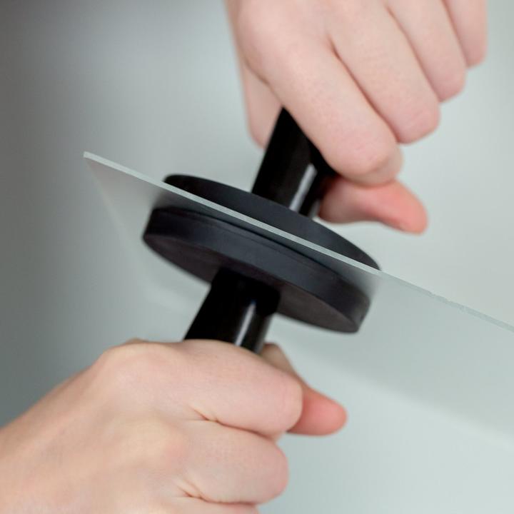 Actual product image Supermagnete Magnet system round rubber-coated with threaded stud (1x)