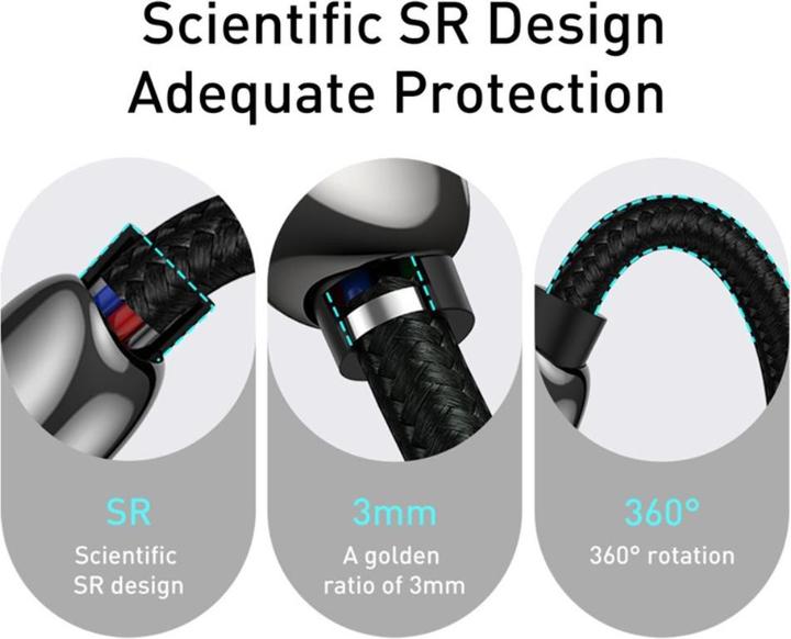 Produktbild Baseus C – C (1 m, USB 2.0, 100 W)
