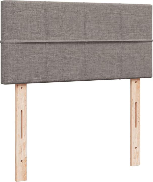 Produktbild VidaXL Bo x springbett mit Matratze 90 x 190 cm Stoff (90 x 190 cm)