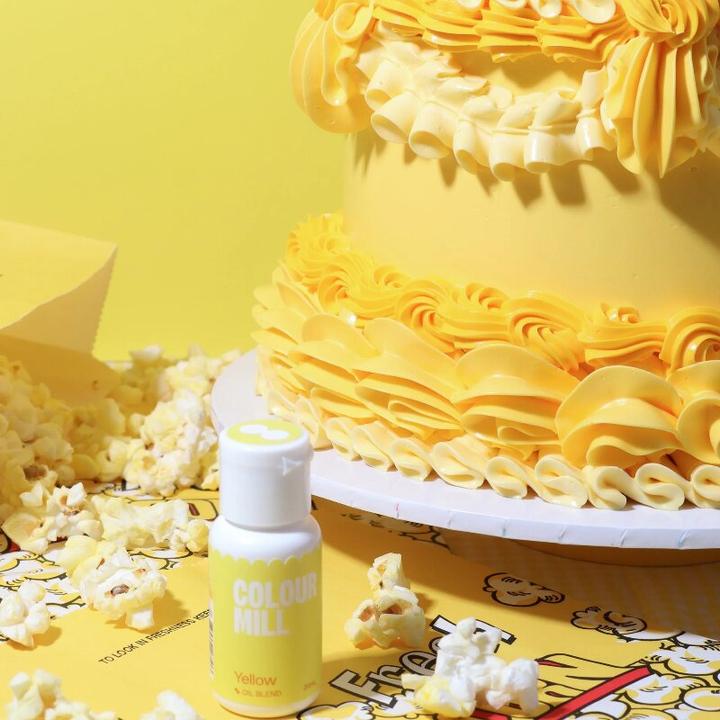 Actual product image Colour Mill Fat soluble paste colour yellow (20 ml)