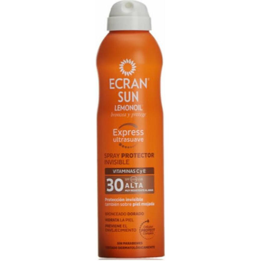 Thumbnail - Ecran, Sonnencreme, SUN LEMONOIL spray protector invisible SPF30 250 ml (Sonnenspray, SPF 30, 250 ml)