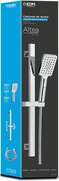 Produktbild EDM Dusche Säule 01149 Altea Edelstahl Verchromt