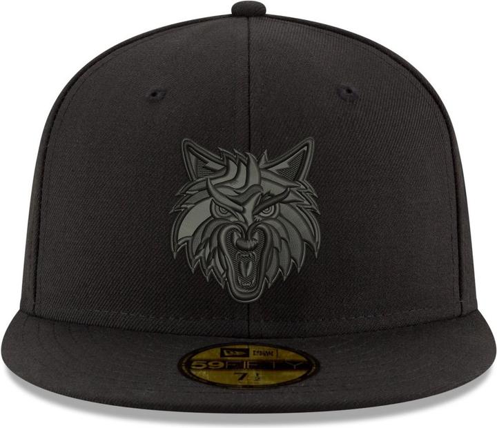 Actual product image New Era 59Fifty Cap NBA BLACK Minnesota Timberwolves - 7 1/4 (7 1/4)