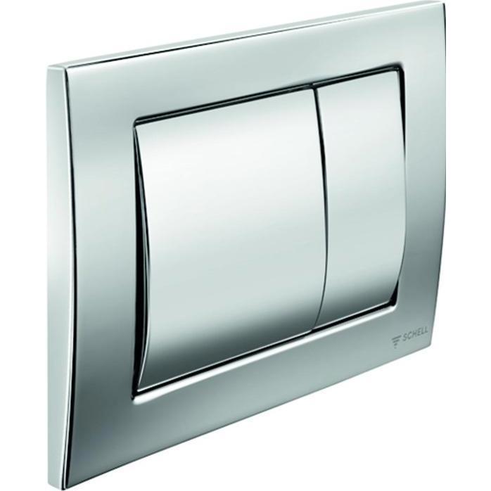 Schell, Placca WC, 031260699 Piastra di comando WC FIELD