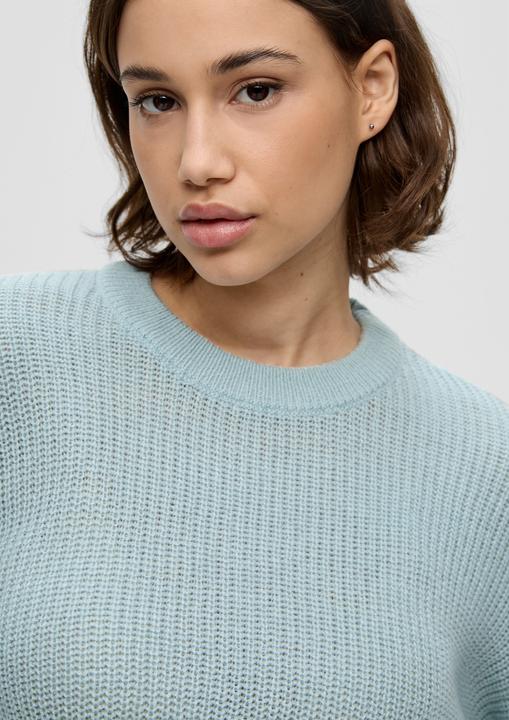 Actual product image s.Oliver Strickpullover Leichter Sommerstrickpullover im Relaxed Fit (S, XL)