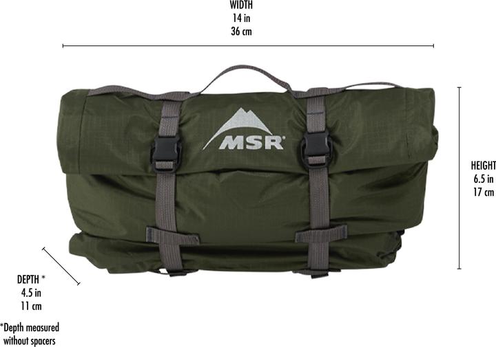 Actual product image Msr Hubba Hubba Bikepack 1 (Dome tent, 0.93 kg, 1 person)
