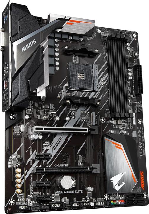 Productafbeelding Gigabyte A520 AORUS ELITE (AM4, AMD A520, ATX)