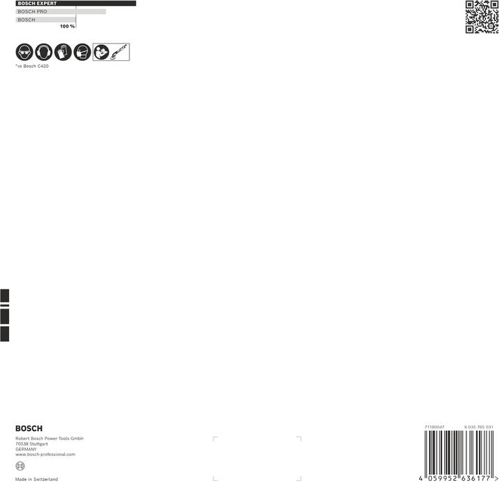 Image du produit Bosch Professional Zubehör EXPERT M480 Kit filet abrasif, 225 mm, G 80/120/180/Protège-abrasif, 7 pièces (80, 120, 180)