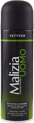 Malizia Uomo Vetyver Shaving Foam 300ml (Rasierwasser, 300 ml)