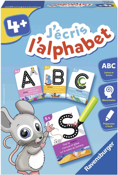 Produktbild Ravensburger J'écris l'alphabet (Französisch)